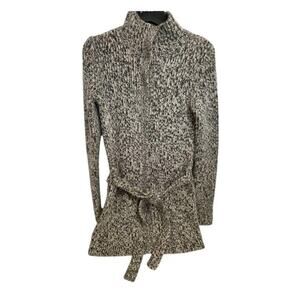 Theory Alpaca Wool Belted Sweater – Petite Small, Made in Hong Kong $495